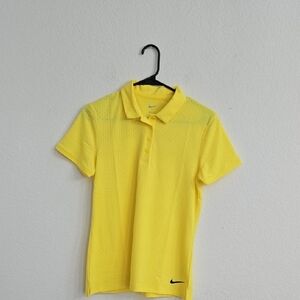 Nike Yellow Polo Shirt